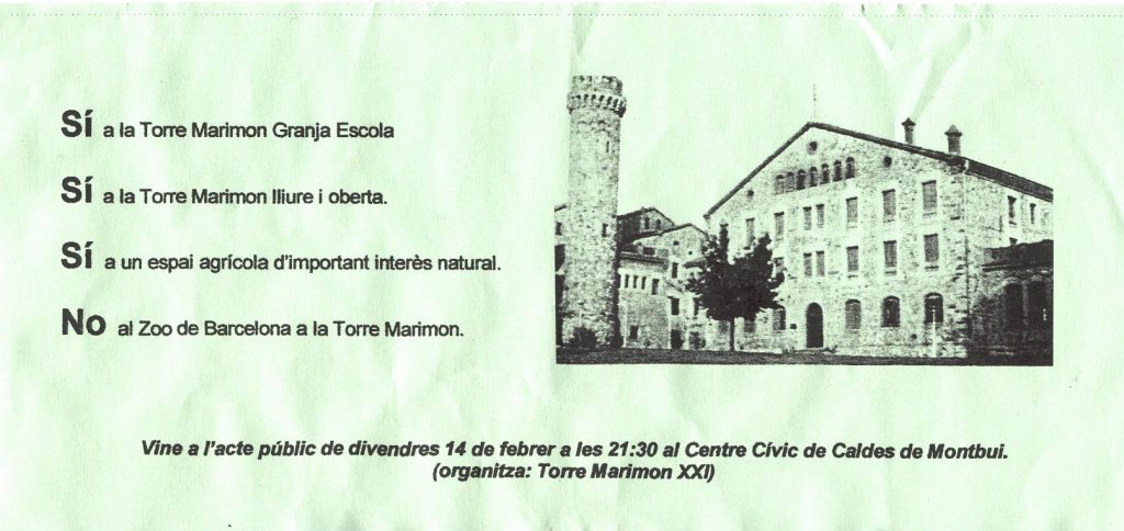 Torre Marimon XXI