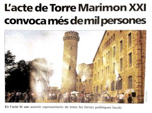Jornada Torre Marimon XXI