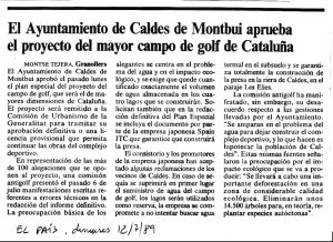 El mayor golf de Cataluña